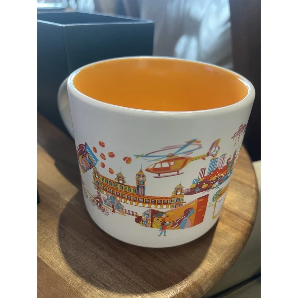 Starbucks Sao Paulo Brazil Been There Series Collection 14oz Coffee Tea Mug Cup